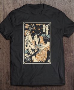 Artist Samurai Warrior Japanese t shirt Ad