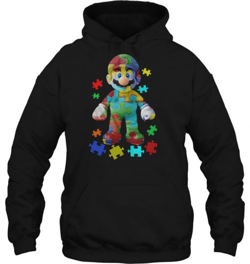 Autism Awareness Super Mario hoodie Ad