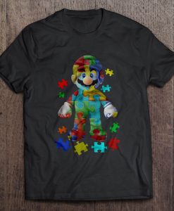 Autism Awareness Super Mario t shirt Ad