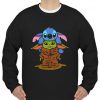 Baby Stitch And Baby Yoda sweatshirt Ad