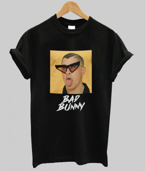 Bad Bunny Wild Tongue t shirt Ad