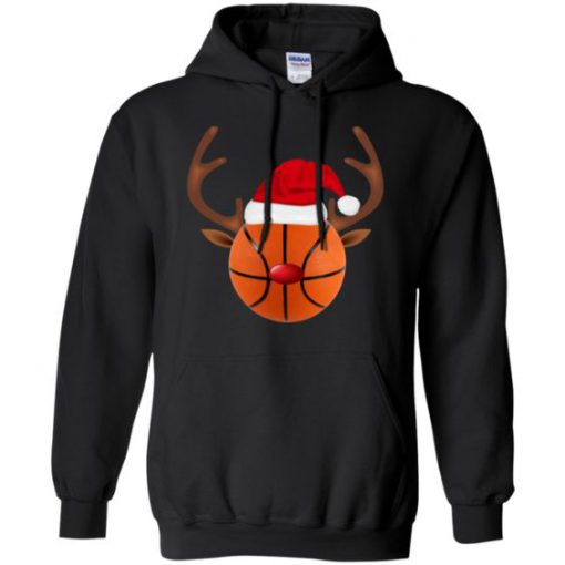 Basketball Reindeer Hoodie Ad