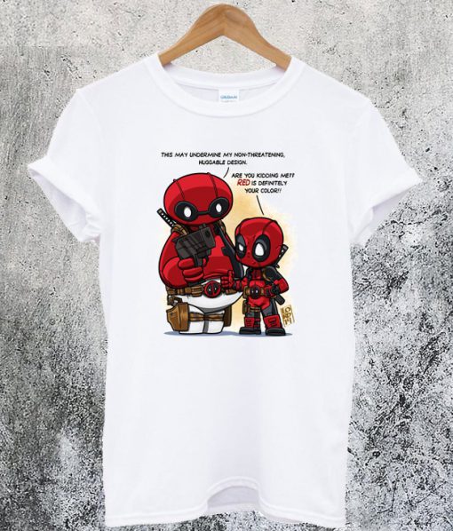 Baymax and Deadpool Parody T-Shirt Ad