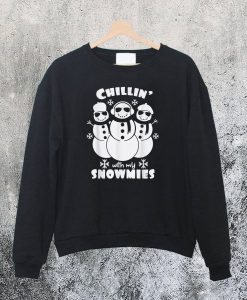 Chillin’ With My Snowmies Christmas Sweatshirt Ad