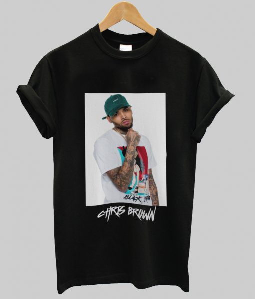 Chris Brown Indigoat T-Shirt Ad