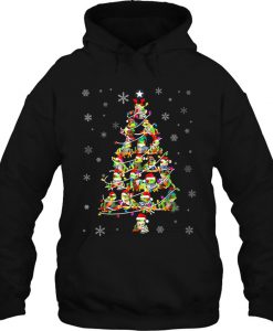Cute Frog Christmas Tree hoodie Ad