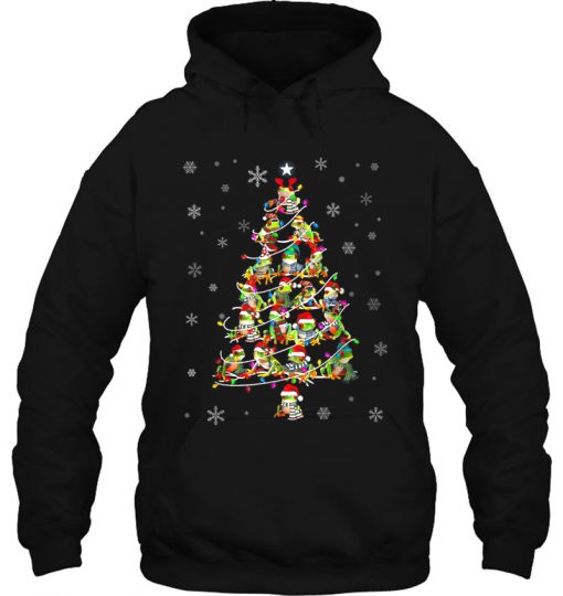 Cute Frog Christmas Tree hoodie Ad