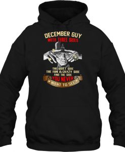 December Guy With Three Sides hoodie Ad
