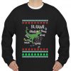 Dinosaur Christmas Fa Rawr Rawr sweatshirt Ad
