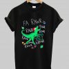 Dinosaur Fa Rawr Rawr Christmas t shirt Ad