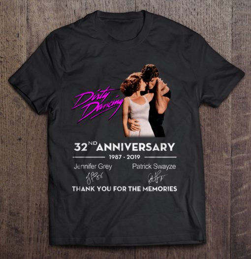 Dirty Dancing 32nd Anniversary t shirt Ad