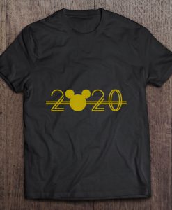 Disney New Year 2020 Mickey tshirt Ad