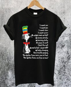 Dr. Seuss Parody On Aging The Golden Years T-Shirt Ad