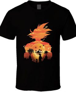 Dragon Ball Sunset T-Shirt Ad