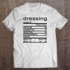 Dressing Nutrition t shirt Ad