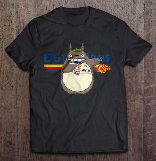 Dutch Bros Coffee Totoro t shirt Ad