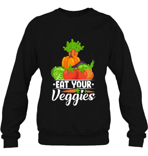 Eat Your Veggies sweatshirt Ad