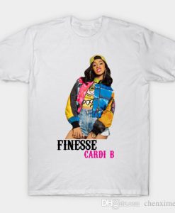 Finesse Cardi t shirt Ad