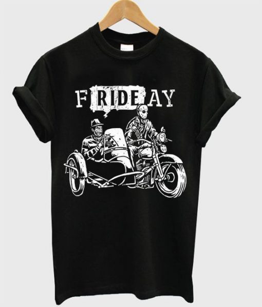 Friday Motorcycle T-Shirt Ad