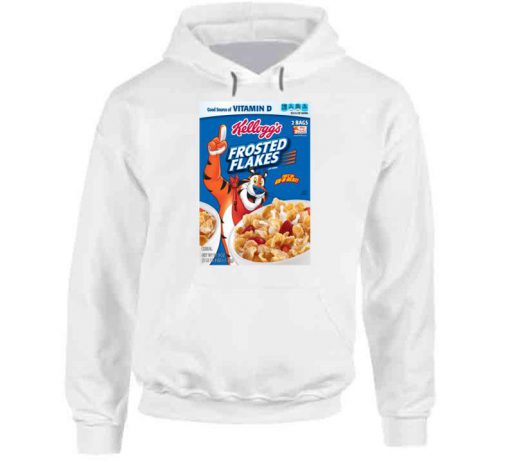 Frosted Flakes Best Cereal Box Cover Gift Hoodie Ad