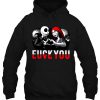 Fuck You Love You Jack And Sally hoodie Ad