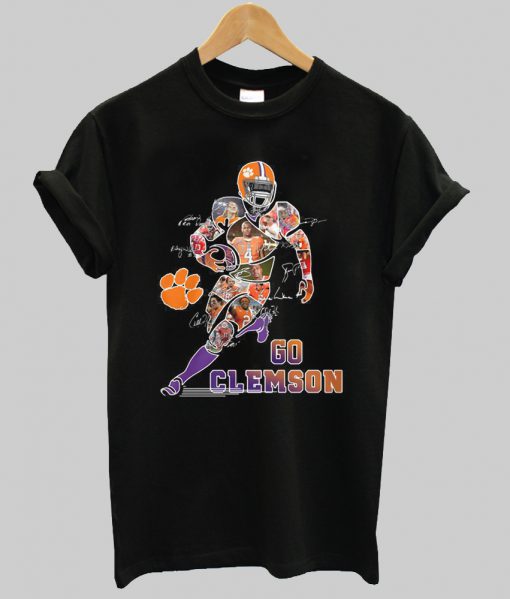 Go Clemson Signatures Shirt Ad