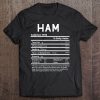 Ham Nutrition t shirt Ad