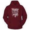 Happy Merry Christmas Hoodie ad