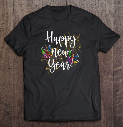 Happy New Year Day Eve Party t shirt Ad