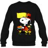 Happy Turkey Day Snoopy sweatshirt ad