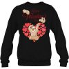 Happy Valentine’s Day Sloth Version sweatshirt Ad