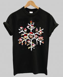 Harry Potter Chibi Character Snow Christmas Shirt Ad