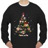 Harry Potter Chibi Characters Christmas Tree sweatshirt Ad