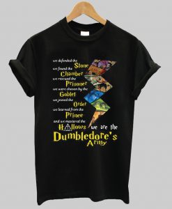 Harry Potter Hallows we are the Dumbledore’s Army shirt Ad