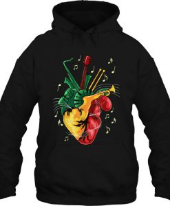 Heart Reggae Music hoodie Ad