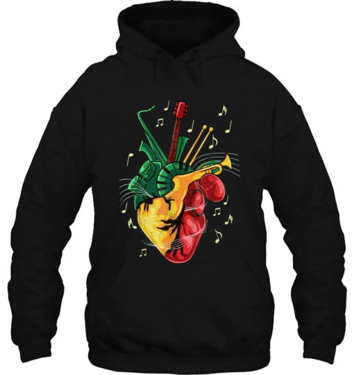 Heart Reggae Music hoodie Ad