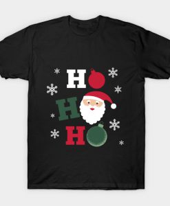 Ho Ho Ho Santa Claus t shirt Ad
