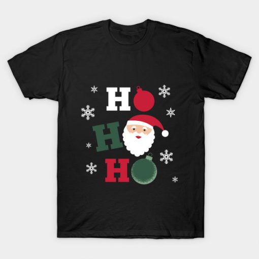 Ho Ho Ho Santa Claus t shirt Ad