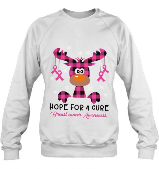 Hope For A Cure reindeer sweatshirt Ad