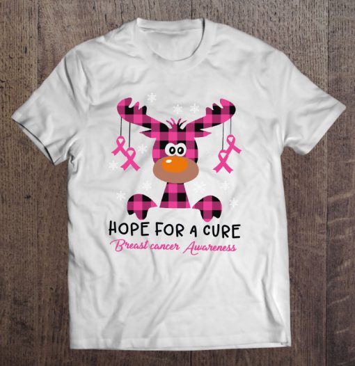 Hope For A Cure reindeer t shirt Ad