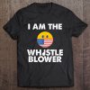 I Am The Whistleblower Anti Trump Impeach t shirt Ad