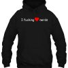 I Fucking Love Nerds hoodie Ad