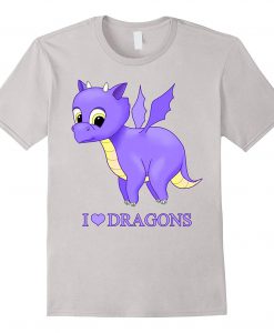 I Love Dragons t shirt Ad