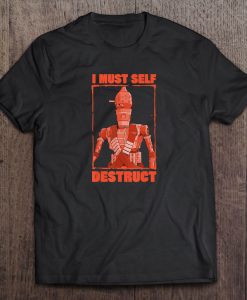 I Must Self Destruct Star Wars t shirt Ad