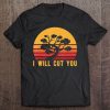 I Will Cut You Bonsai Japanese t shirt Ad