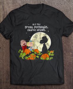 It’s The Great Pumpkin Charlie Brown Halloween t shirt Ad