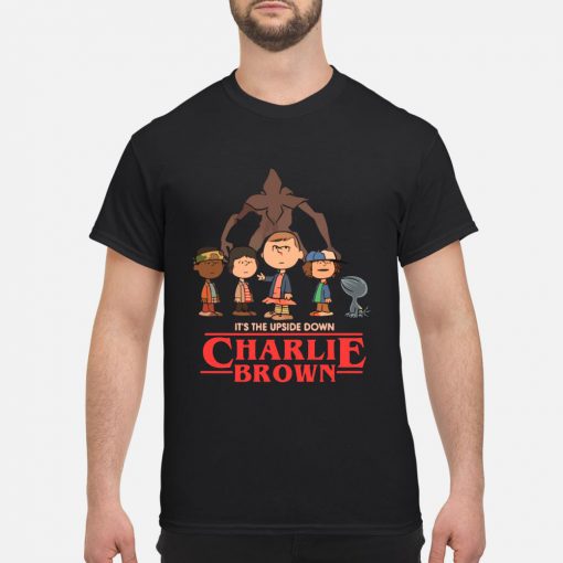 It’s The Upside Down Charlie Brown Stranger Things Shirt Ad