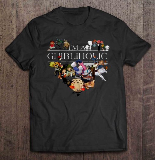 I’m A Ghibliholic t shirt Ad