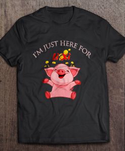 I’m Just Here For Lì Xì pig t shirt Ad