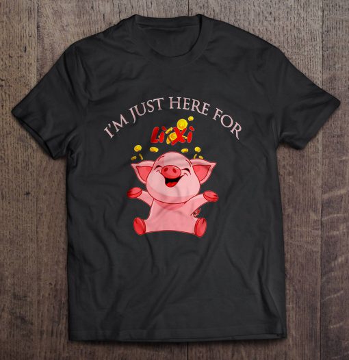 I’m Just Here For Lì Xì pig t shirt Ad